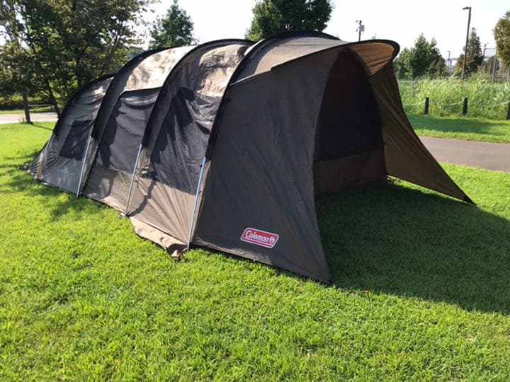 コールマン アテナトンネル2ルームテントとキャンプガイド2025