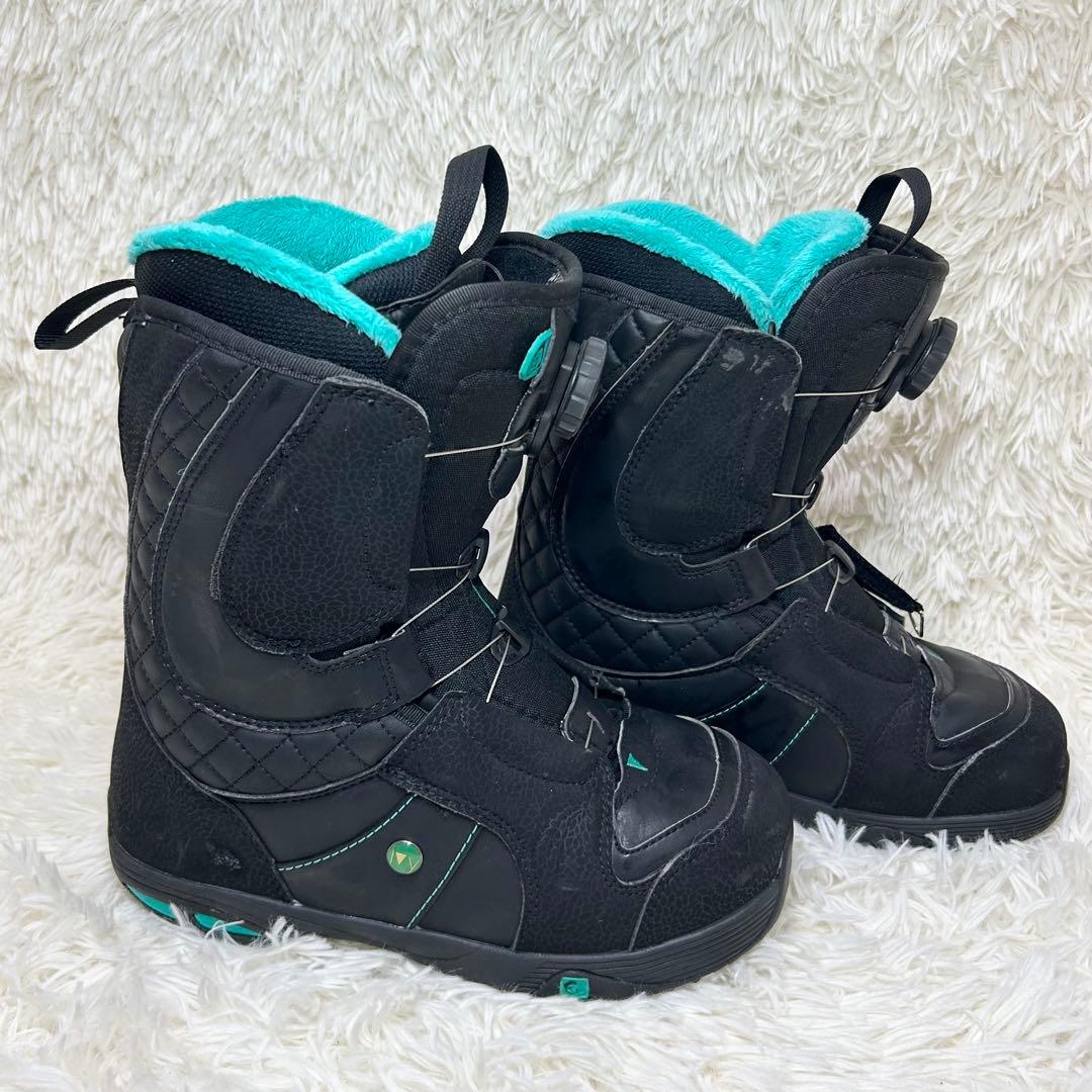 SALOMON スノボ　レディース　スノーボードブーツ 23cm 水色