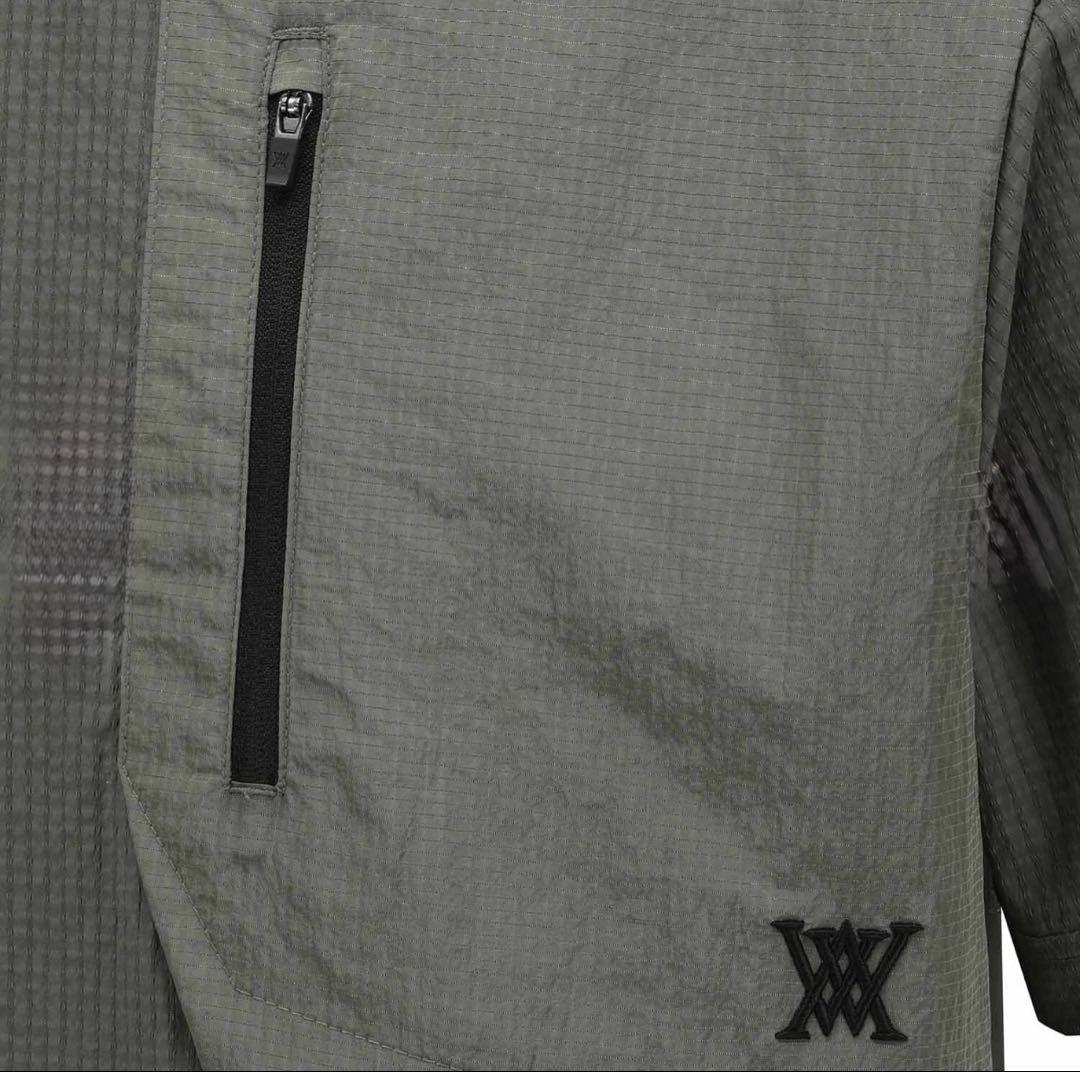 新品⭐️タグ付き ⭐️Ｌ　ANEW メンズ トップス　カーキ　人気セットアップ