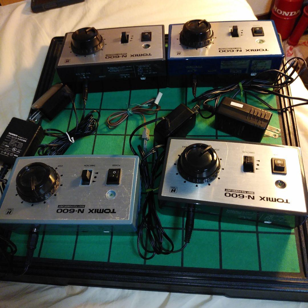 TOMIX　　5507　　Ｎ-600　　パワーユニット4台セット&フィーダー1本