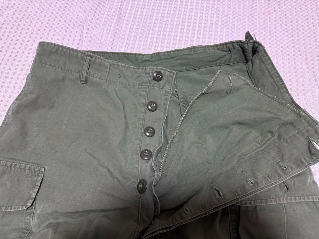 米軍 実物 ジャングルファティーグパンツ 1st