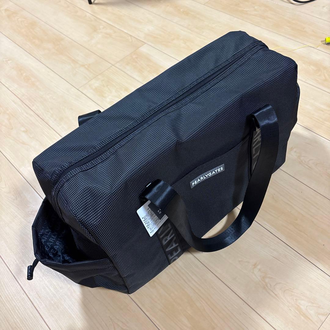 PEARLY GATES ブラック ロッカーバッグ