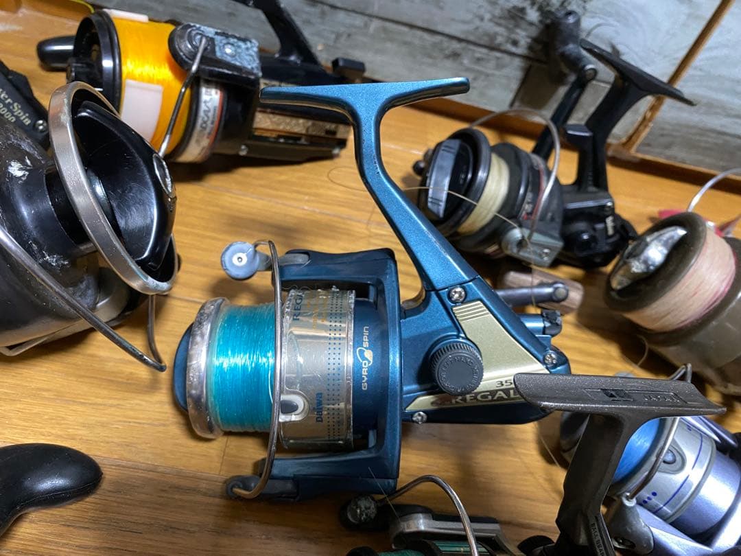 ★スピニング　大量ジャンク扱い　全24台セット！　オ一ルド　1台340円！