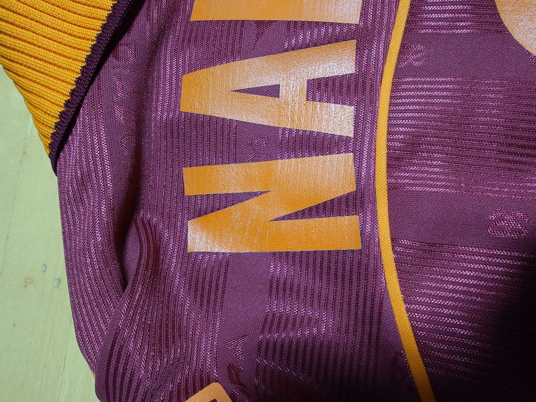 DIADORA社正規品☆新品☆タグ付☆中田英寿☆ユニフォーム☆セリエＡ☆ローマ☆