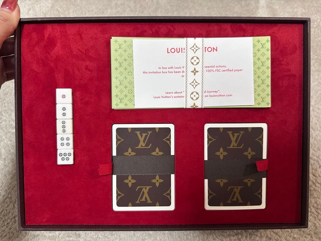 Louis Vuitton トランプ　サイコロ　非売品　レア