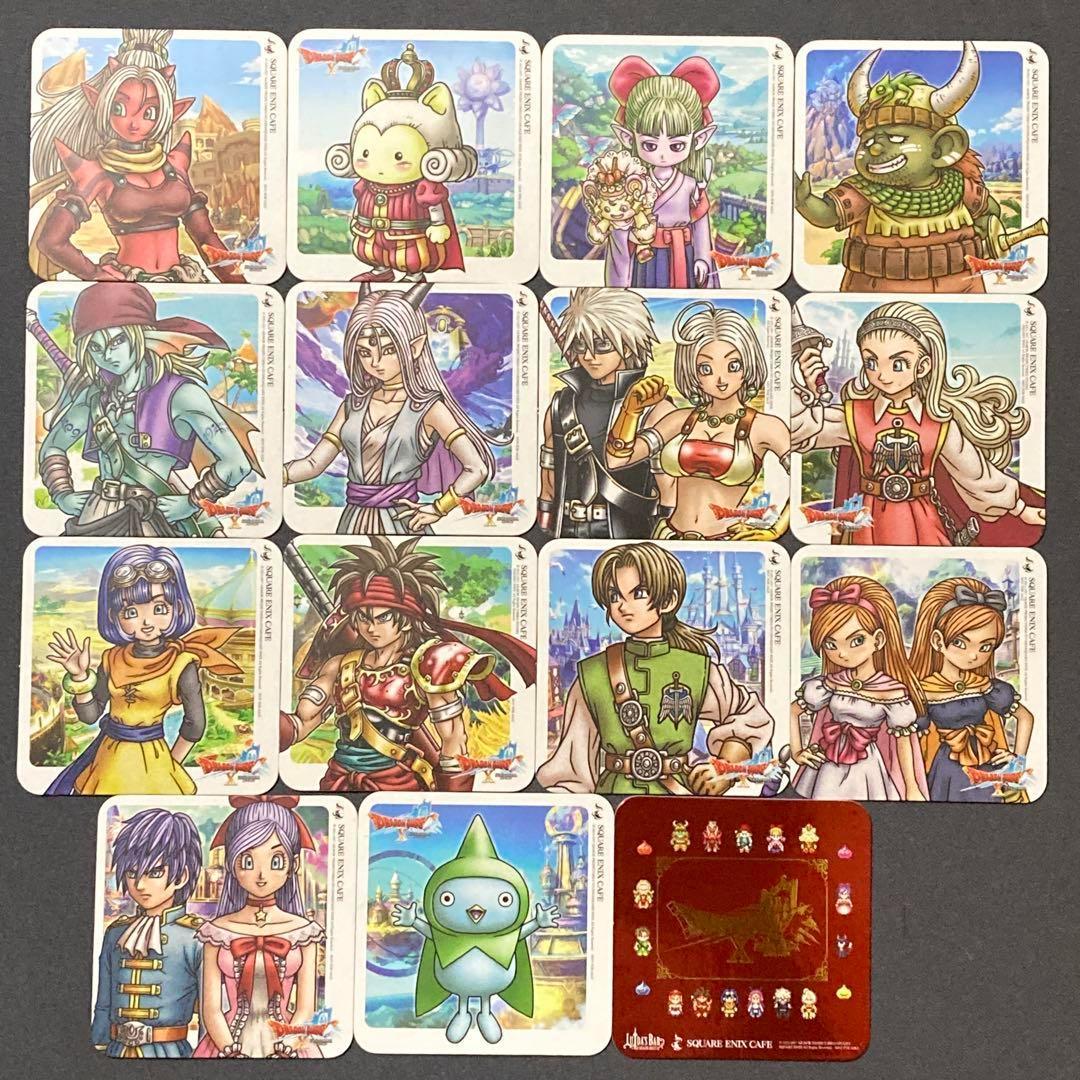 ドラゴンクエストⅩ アクリルスタンド　コースター　ドラクエ10 オンライン