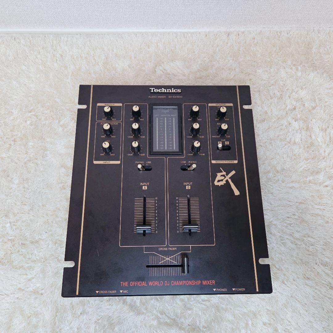 Technics SH-EX1200 DJミキサー テクニクス 現状品