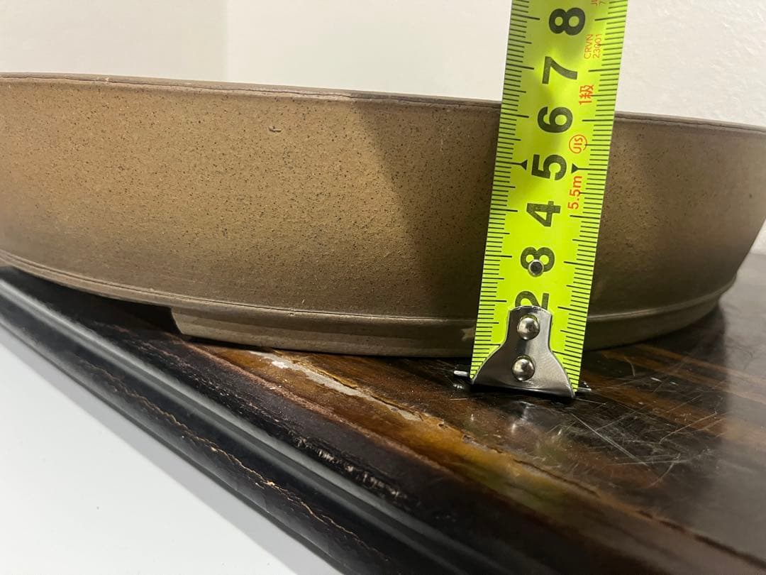 発色最高！！三景在落款　和鉢　桃花泥　丸鉢　盆栽鉢