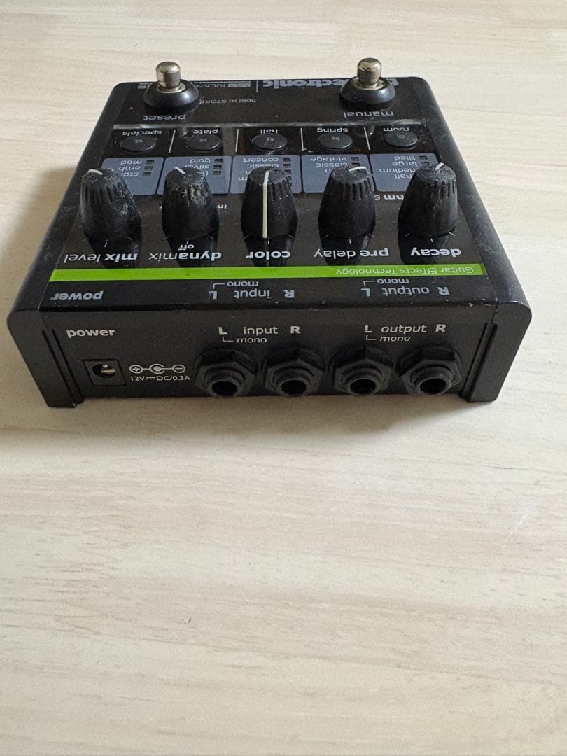 【本日限定値下げ】t.c.electronic NR-1 NOVA REVERB