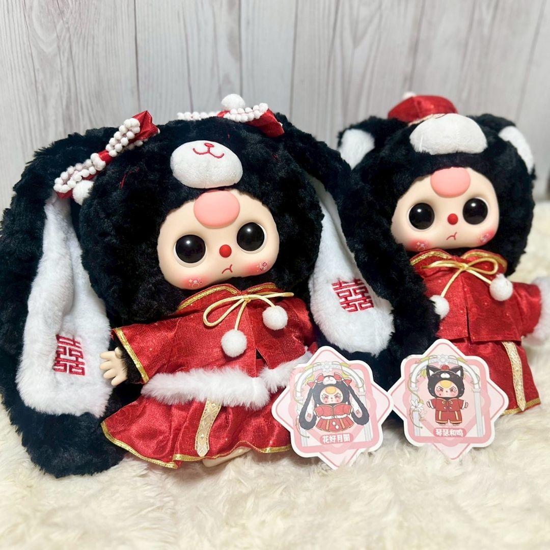 babythreeロマンチックウェディング400%新郎新婦セット