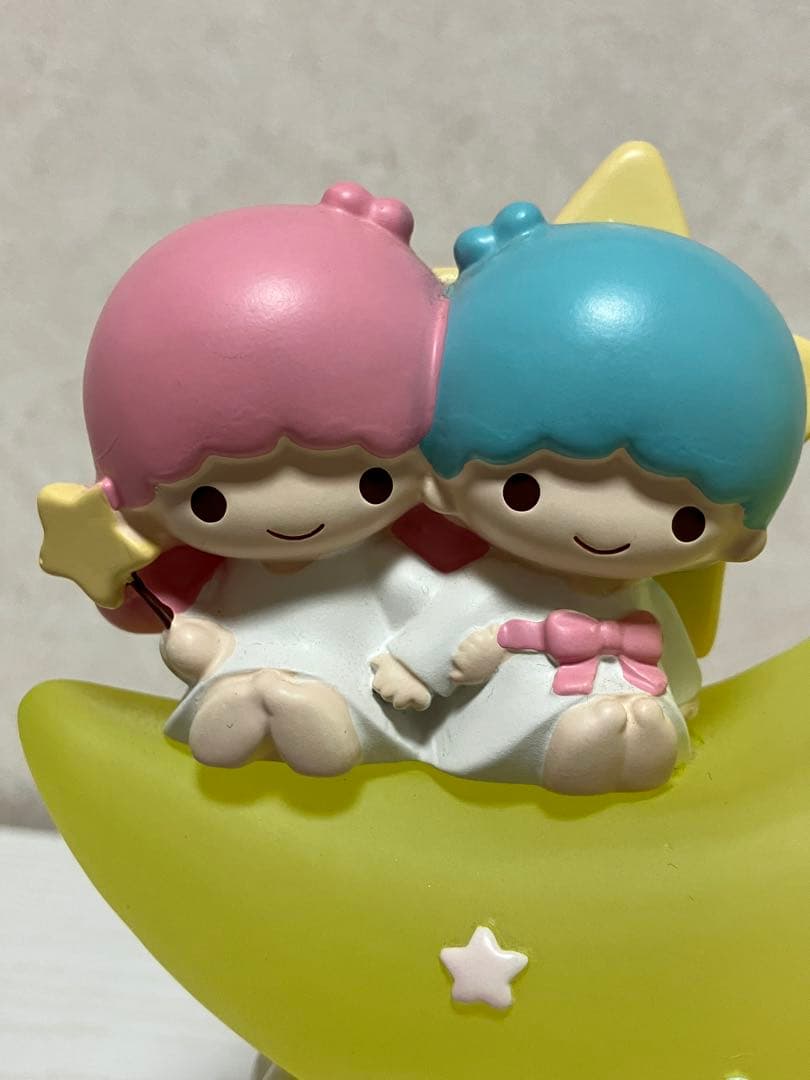 サンリオ リトルツインスターズ 10周年記念フィギュア ライト付き 置物