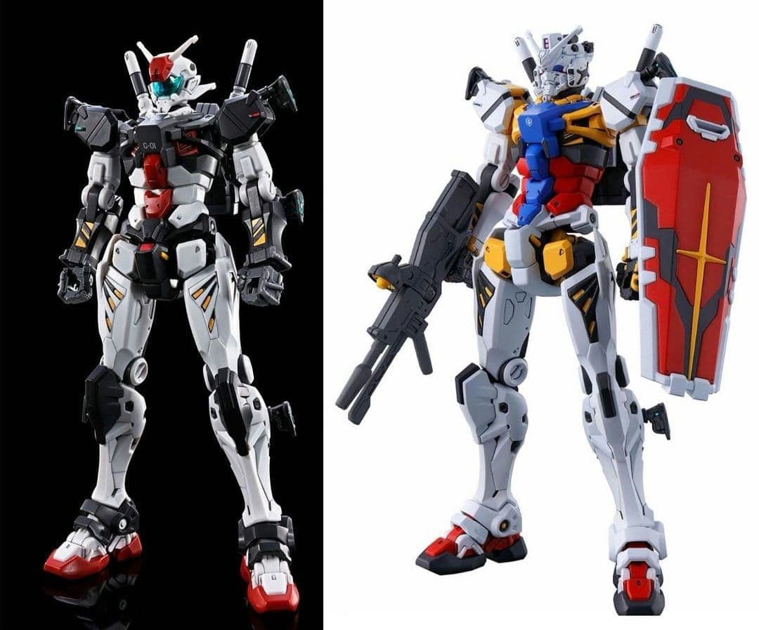 新品　HG 1/144 01ガンダム　HG 1/144 白いガンダム