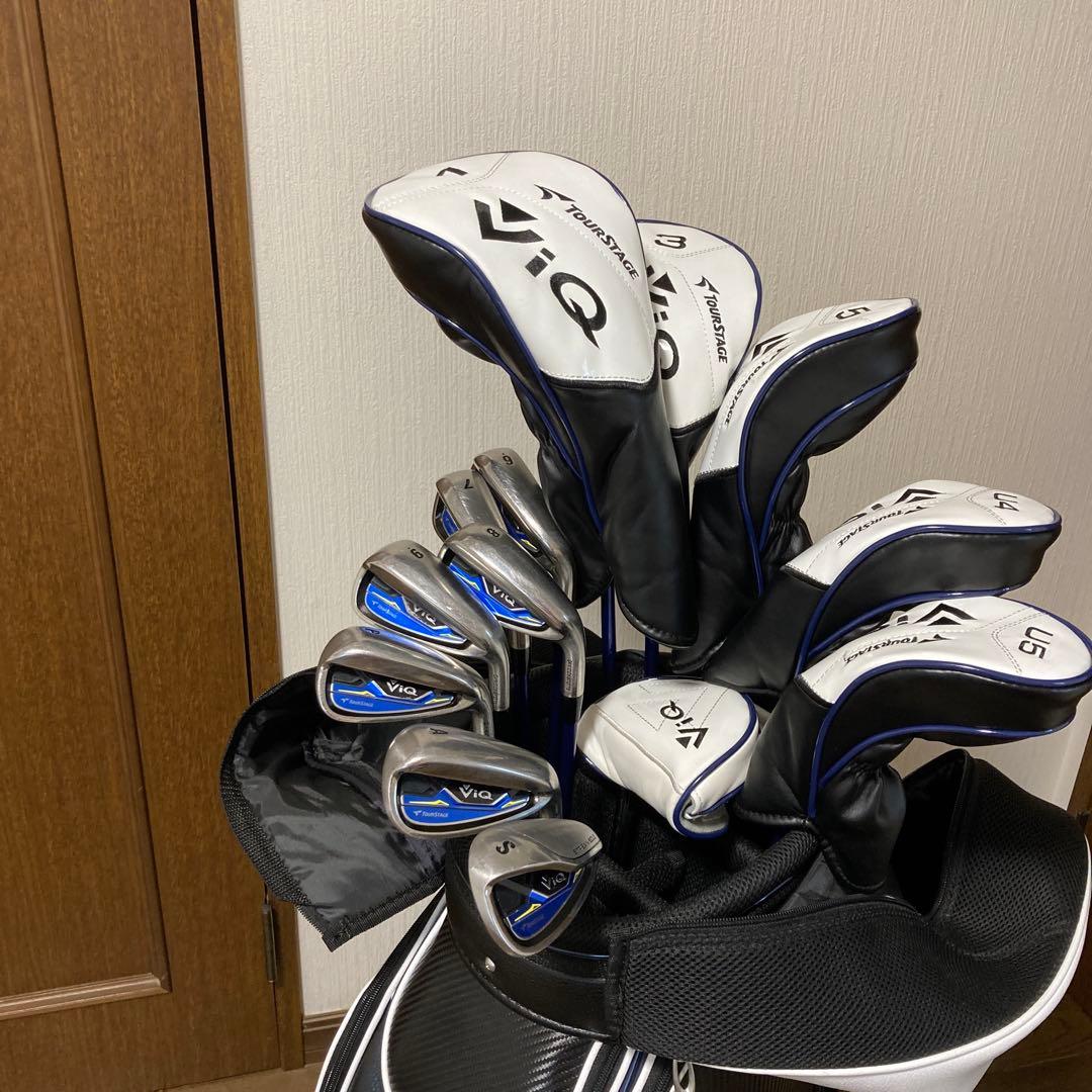 ツアーステージ VIQ 2023モデル メンズゴルフセット 13本フレックス R