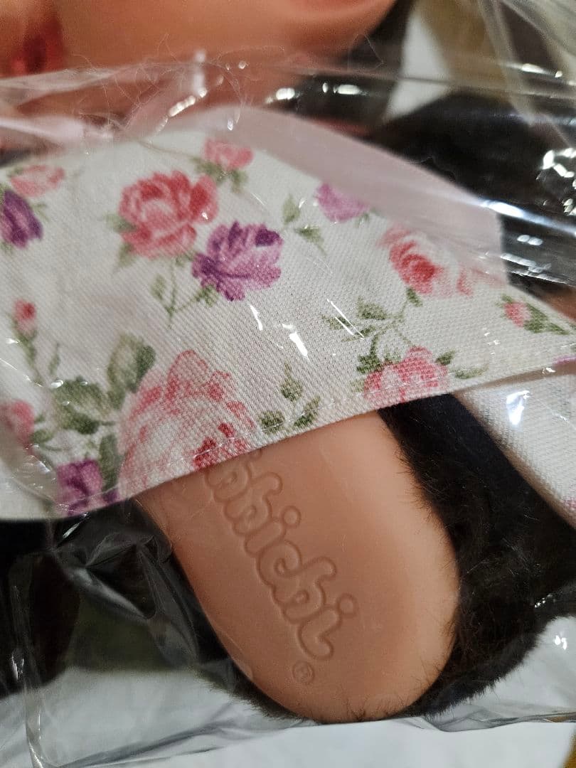 フラワー モンチッチ やわらかL セキグチ レア 花柄ワンピース ぬいぐるみ