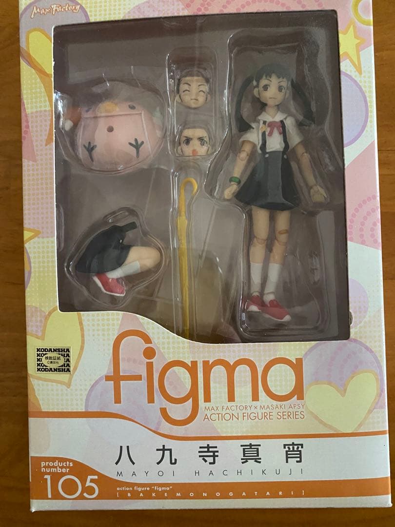 化物語　figma フィギュアセット 阿良々木暦 戦場ヶ原ひたぎ 八九寺真宵