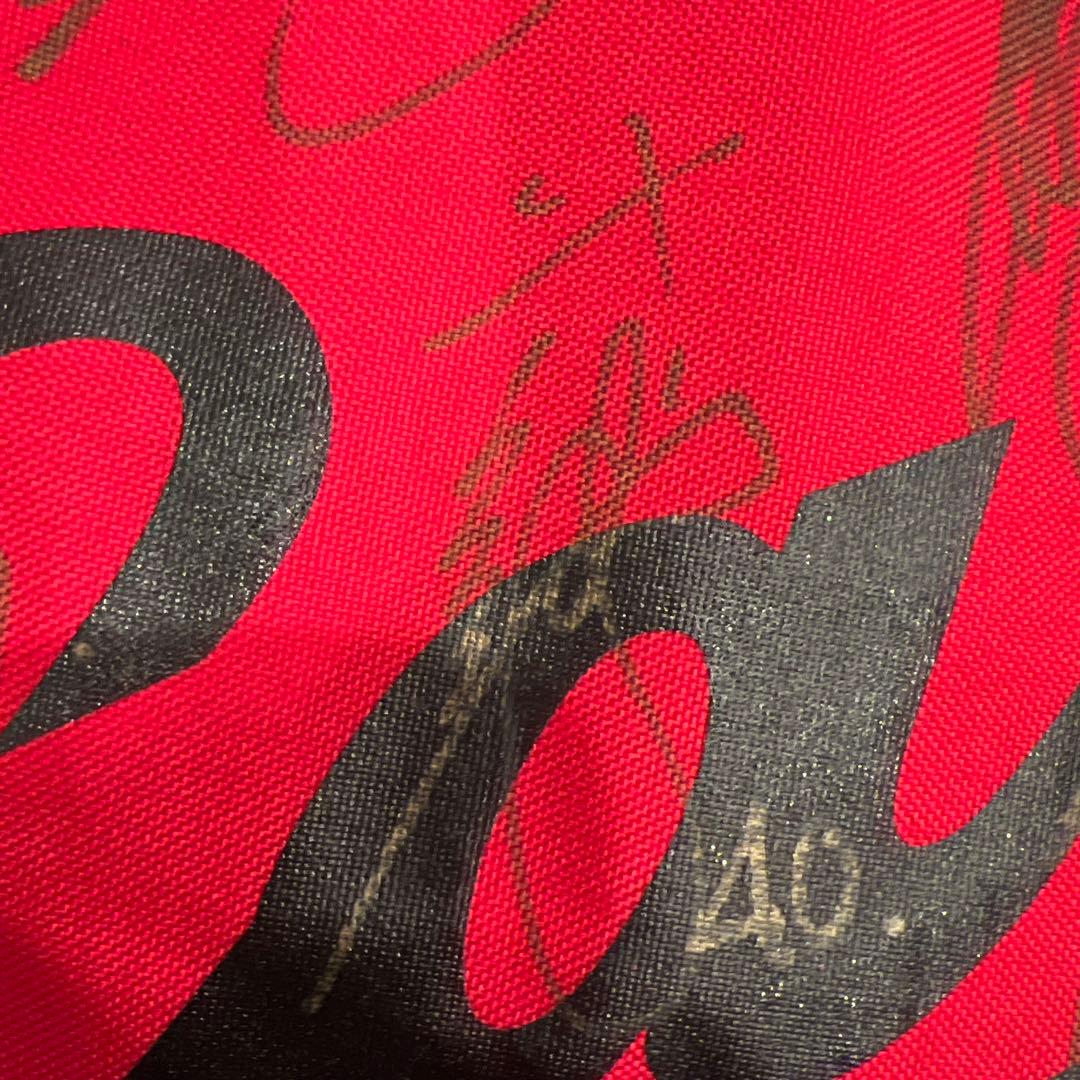 広島東洋カープ　選手直筆サイン入り　メッセンジャーバッグ 赤黒