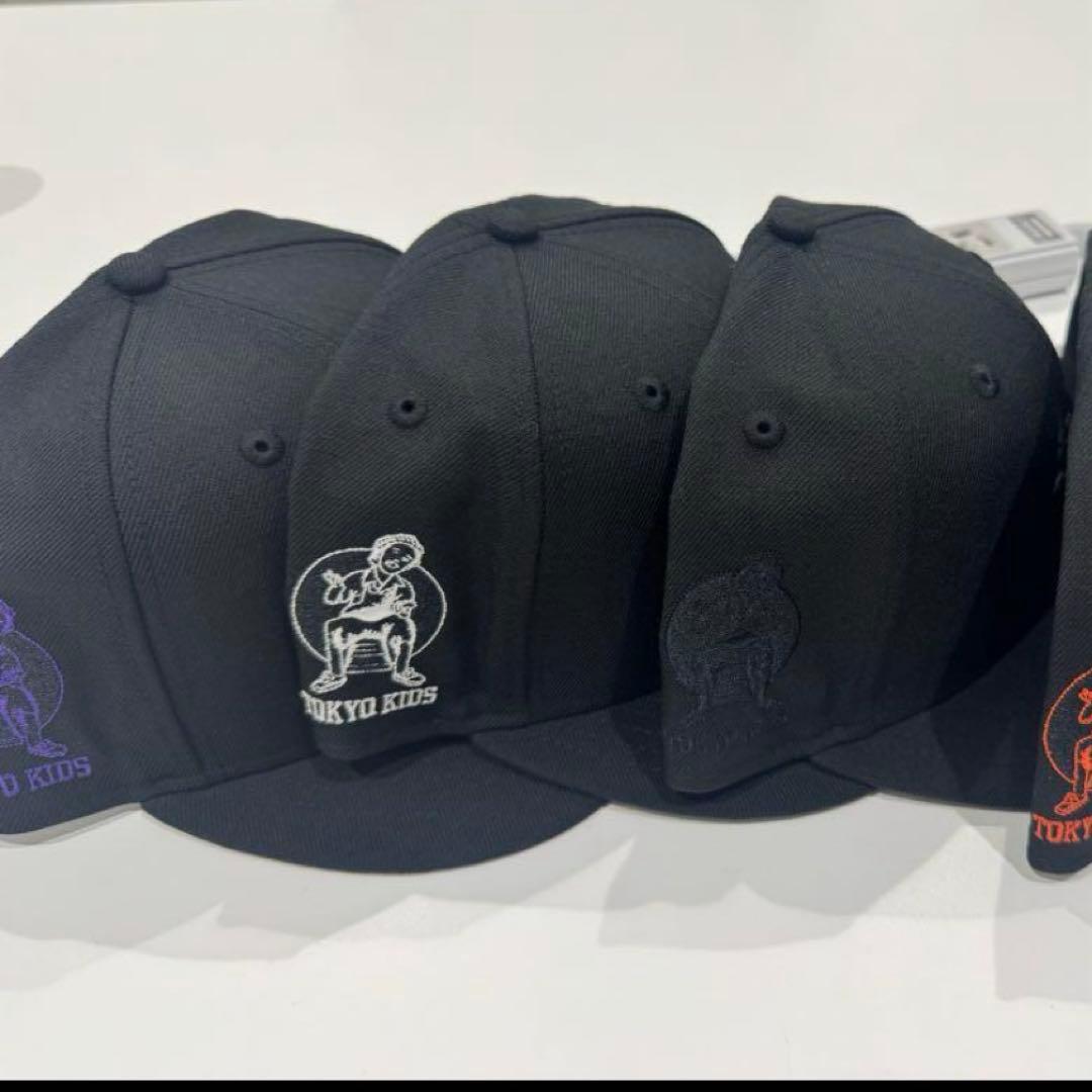 ニューエラ THE CAP別注 TOKYO KIDS 美空ひばりカラー（紫）