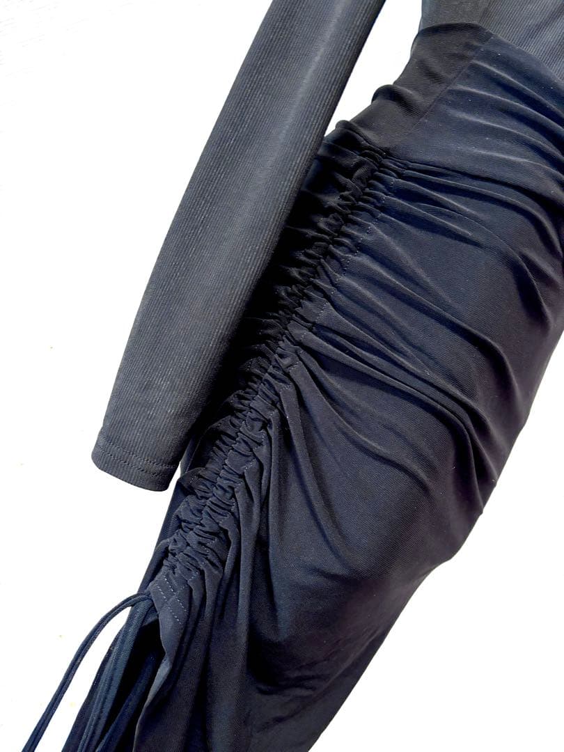 社交ダンス★新品★レッスンウェア★セクシー★2点セット★黒色