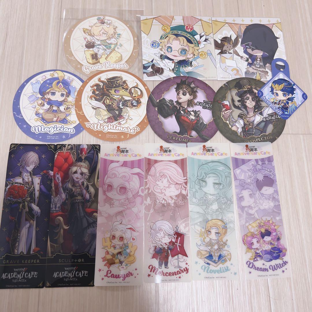 Identity V 第五人格 グッズセット ぬいぐるみ アクスタ 缶バッジ