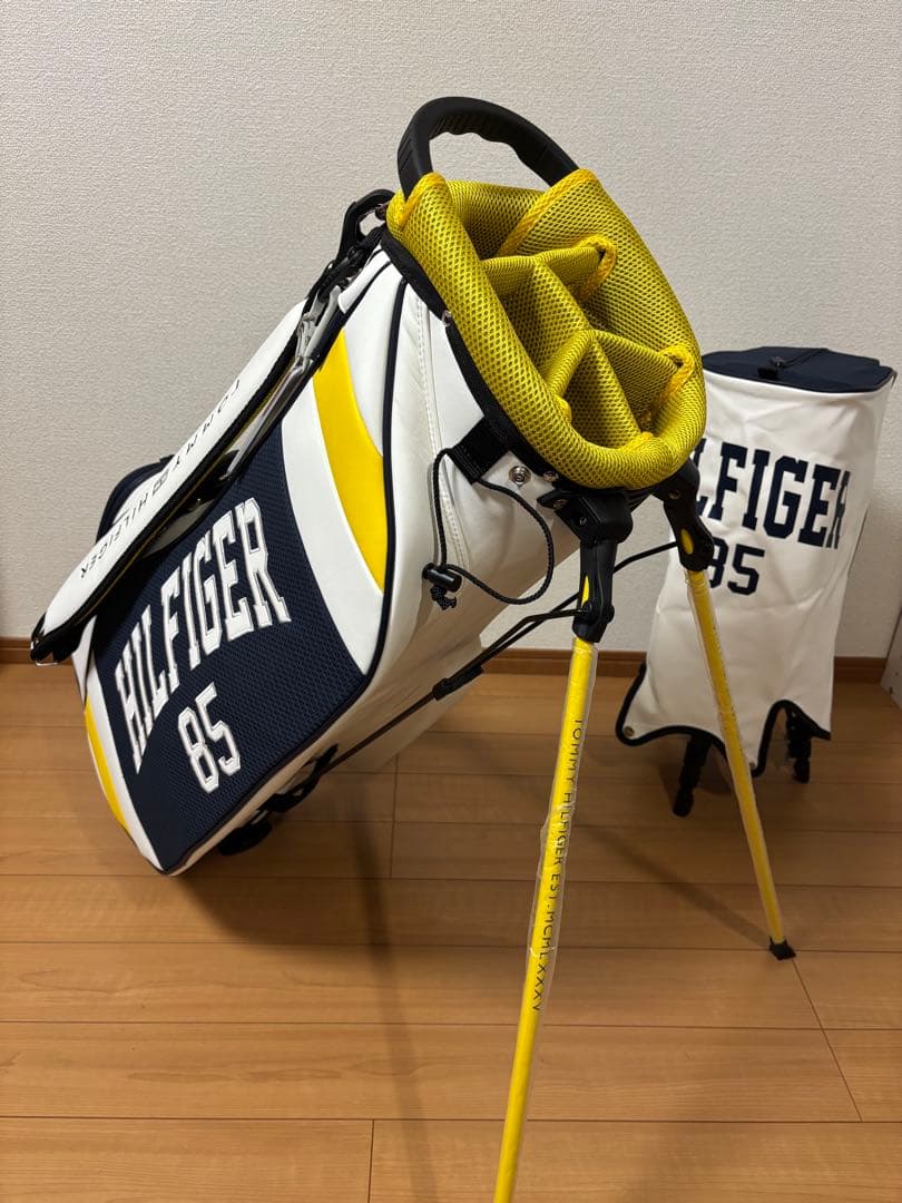 トミーヒルフィガー スタンドキャディバッグ 新品未使用