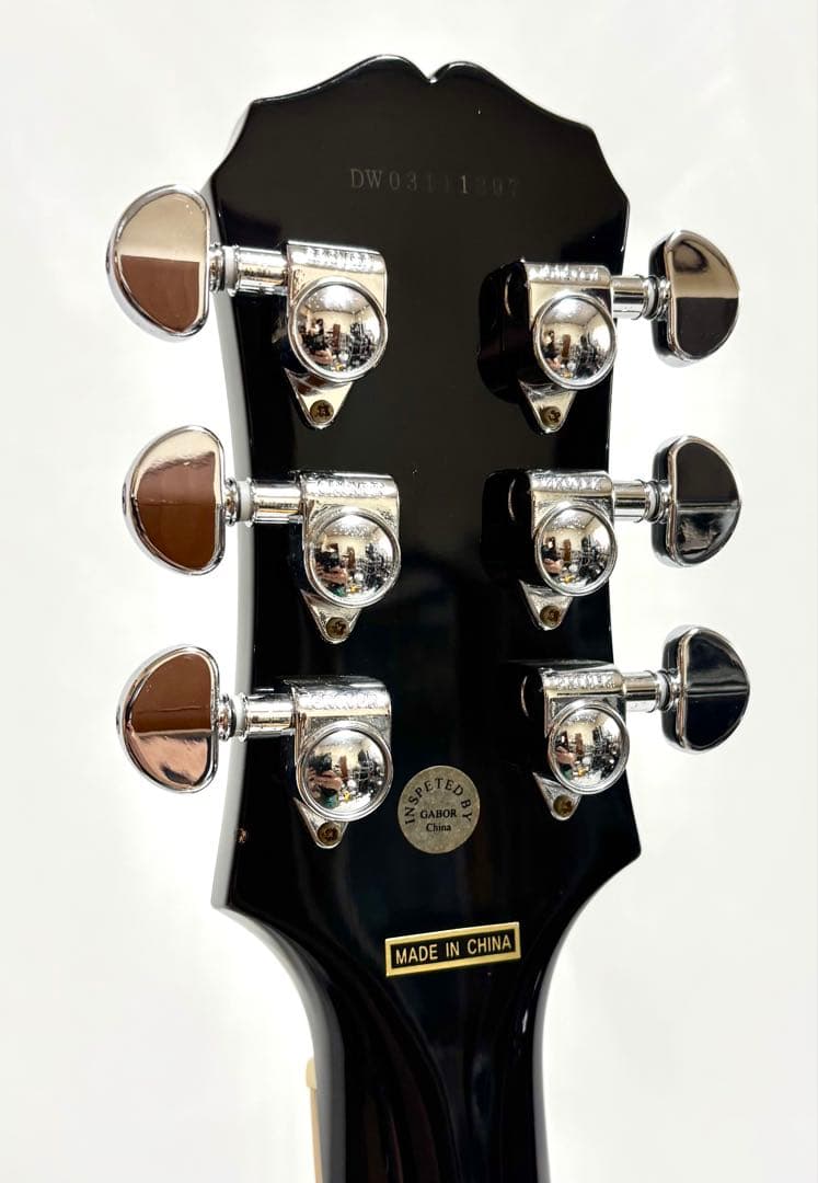 【新品弦張替済】Epiphone レスポールスタンダード エボニー Gibson