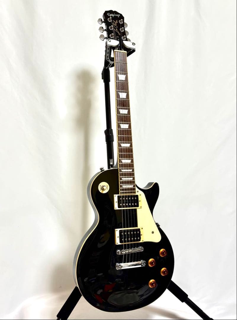 【新品弦張替済】Epiphone レスポールスタンダード エボニー Gibson