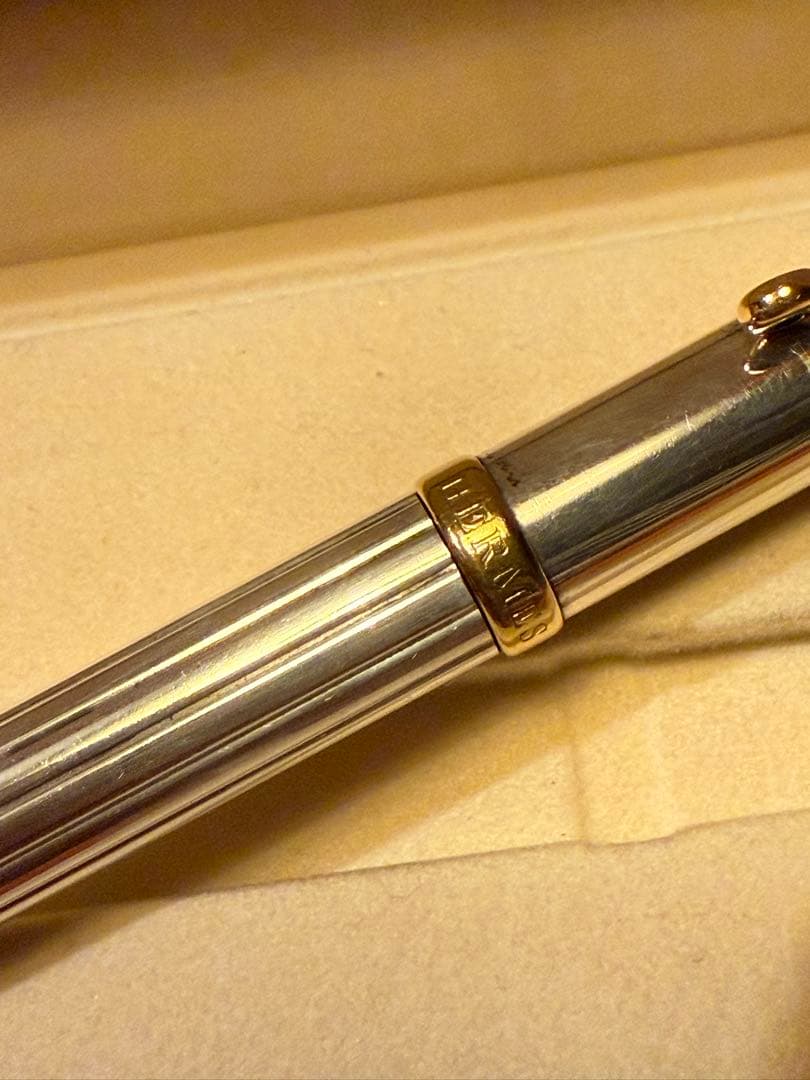 hermes Allegro アレグロ シルバー シャープペンシル ボールペン