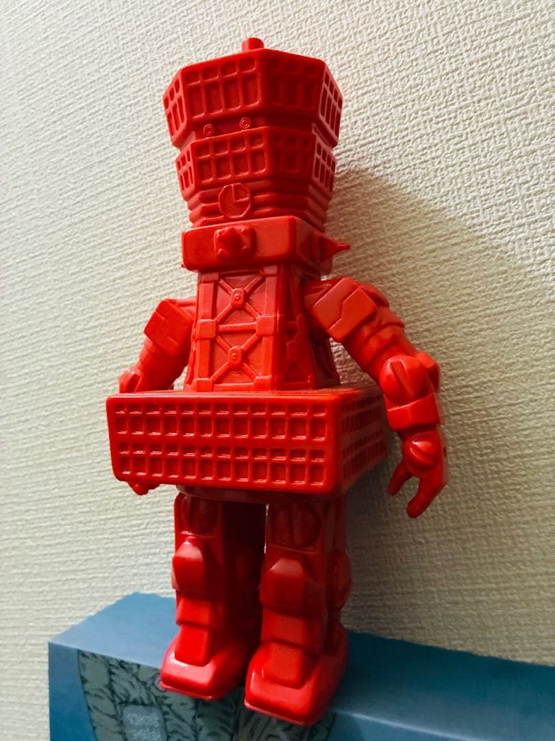 【現状品】レアソフビ 通天閣ロボ