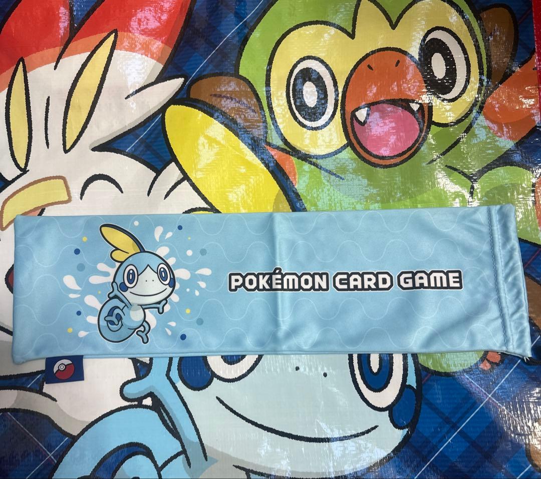 ポケモン　海外　韓国　袋付プレイマット　メッソン