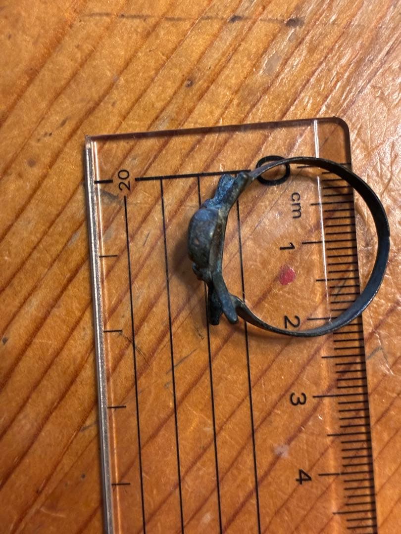 ビンテージ　スカル　髑髏　骸骨　リング　ネイバーフッド　ミッドセンチュリー