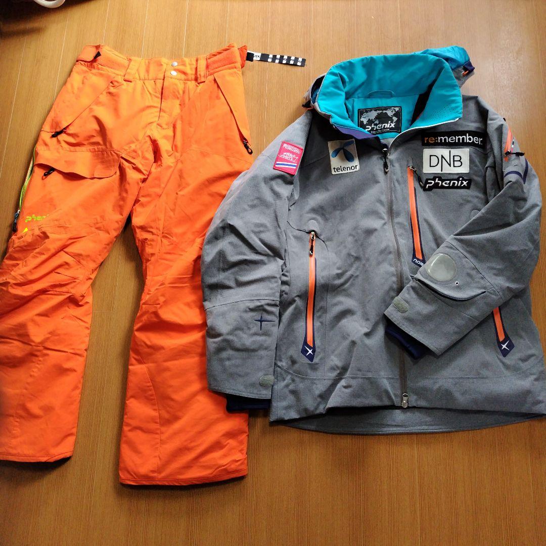 Phenix DNB スキーウェアセット オレンジ/グレー