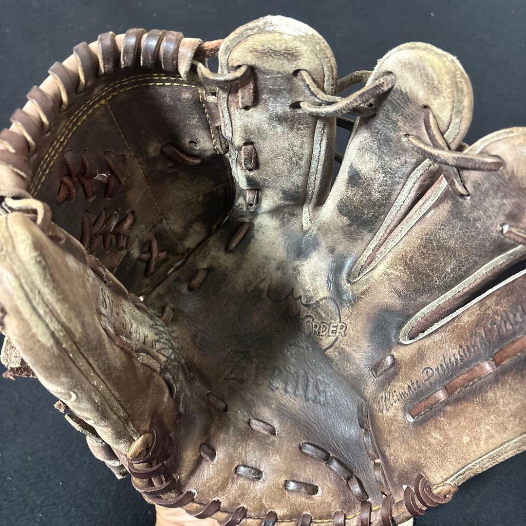 Zeems レザー硬式グローブ ブラウン