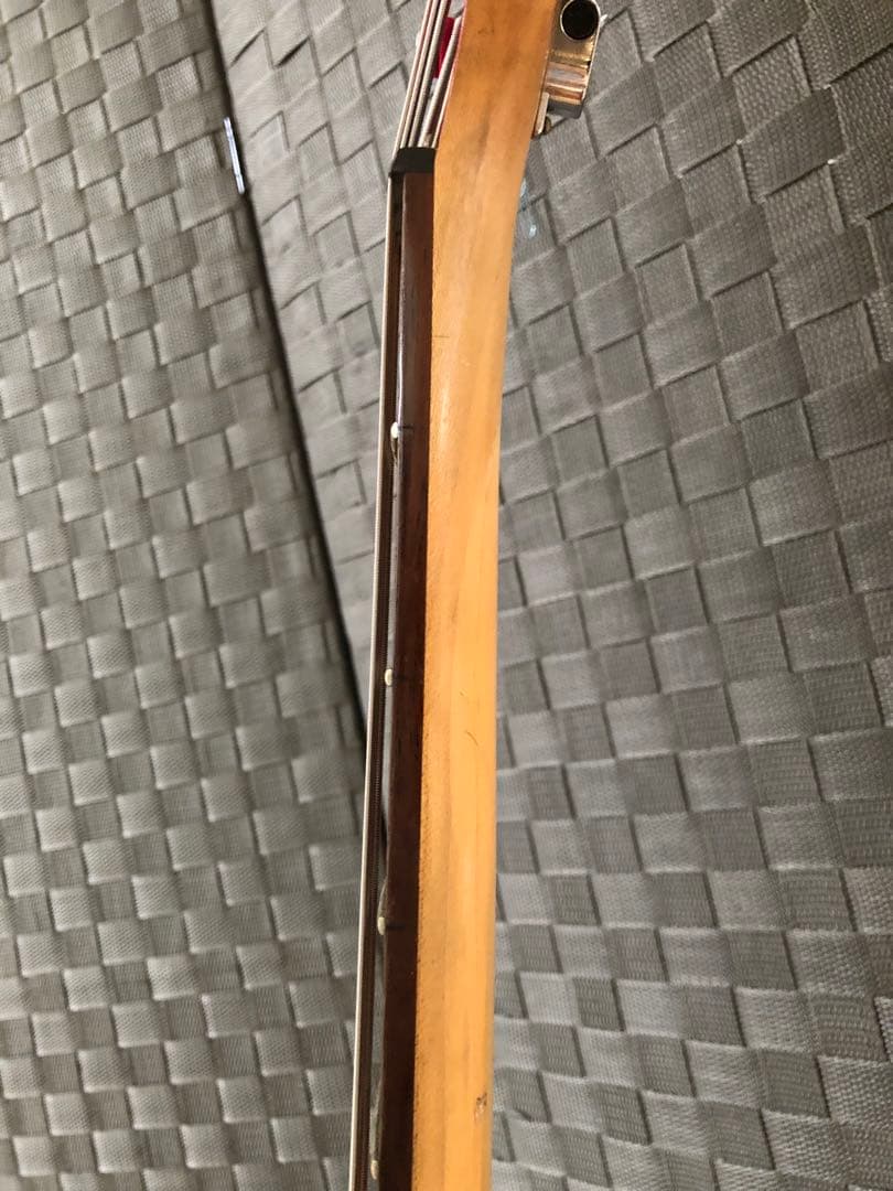 Cobran f-a1 楽器店メンテナンス済 ベースギター 赤