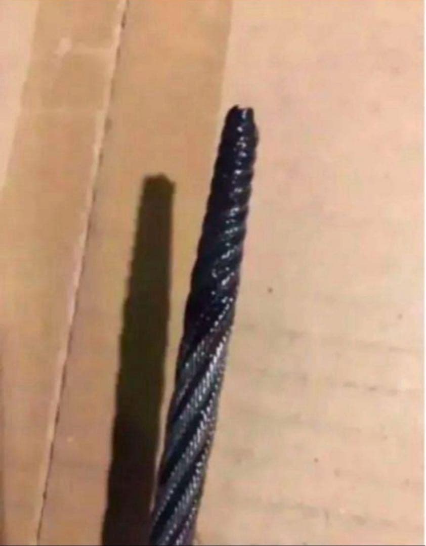 国産品　ユニック用ワイヤーロープ　73.5M 新品未使用