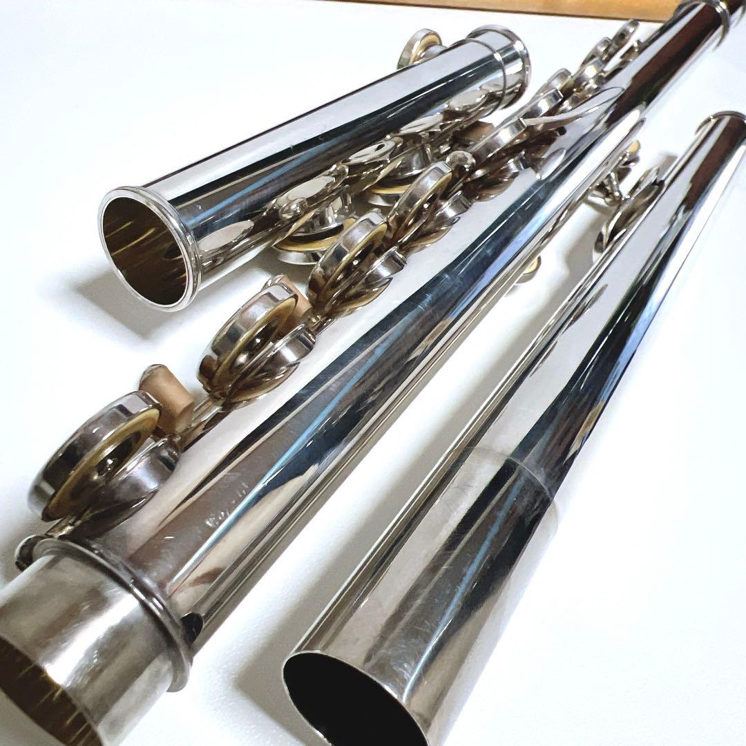 【美品】Pearl PF-501 フルート パール　鏡面仕上げ　Eメカ