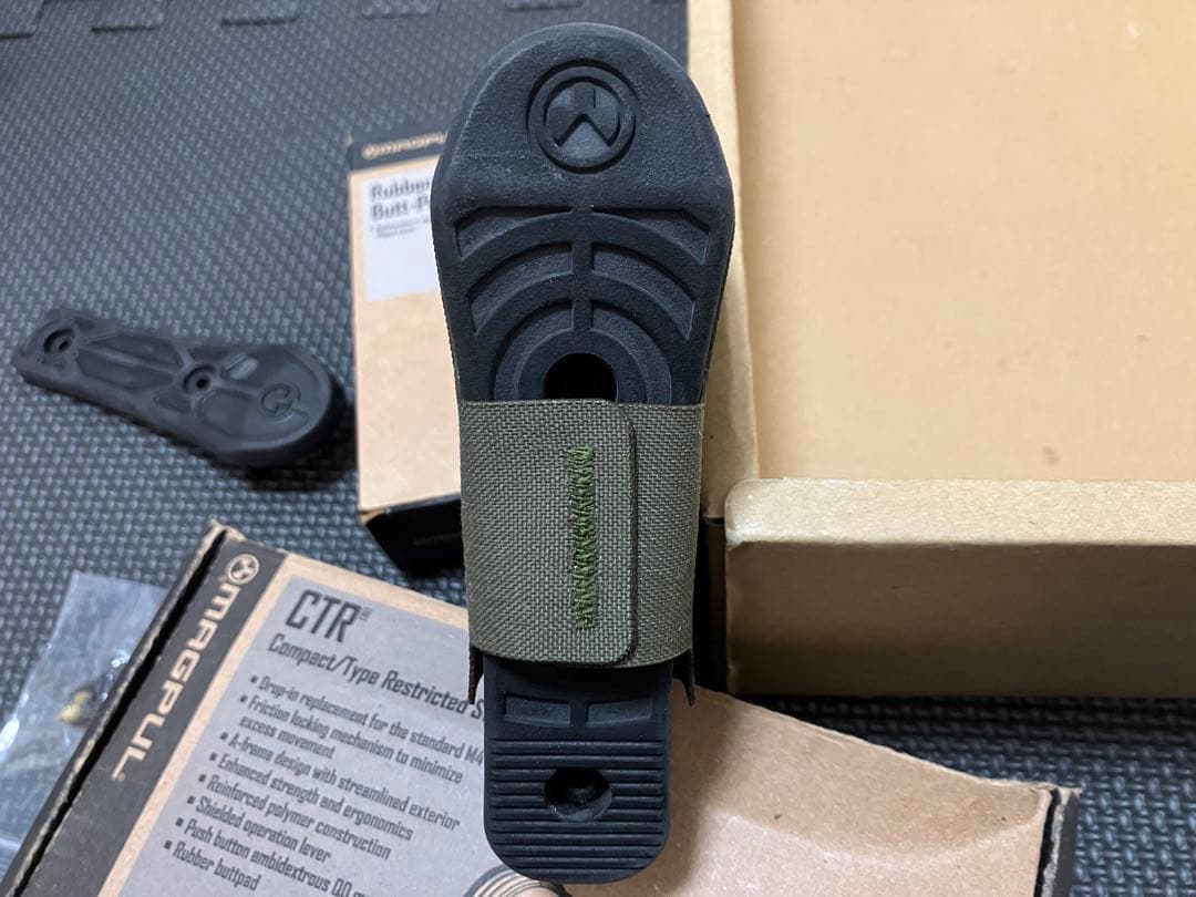 実物 magpul CTR OD Blue Alpha Stock Sock