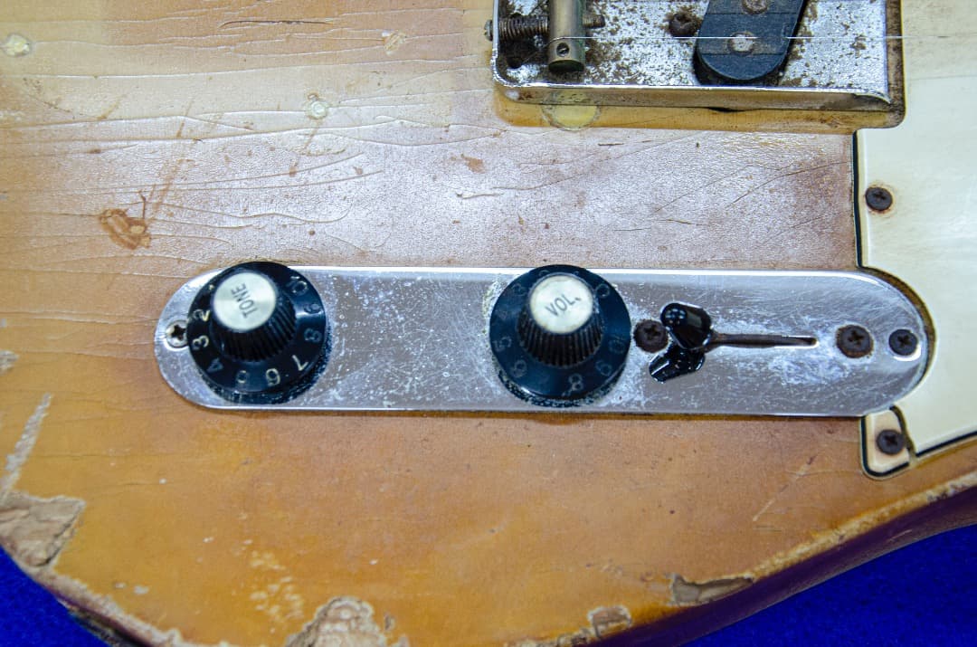 Fender Telecaster 1968年製 ビグスビー痕あり ローズ指板