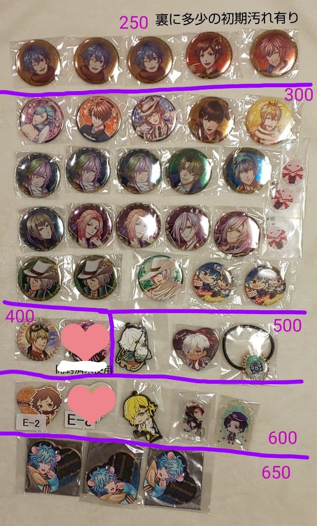 夢100 アトフェス アイフェス 缶バッジ アクキー