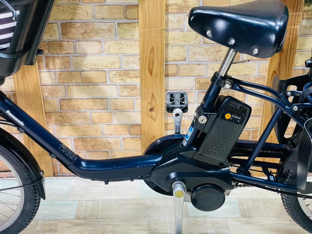 ネイビー 2018 パナソニック 子供乗せ電動アシスト自転車 H3337