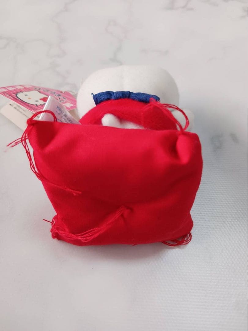 ハローキティ 招き猫風 ぬいぐるみ