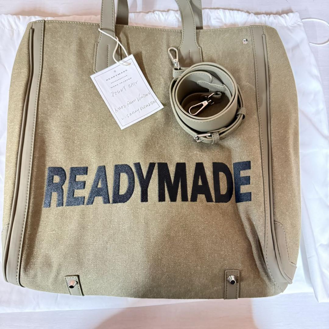 READYMADE PEGGY BAG レディーメイド カーキグリーン