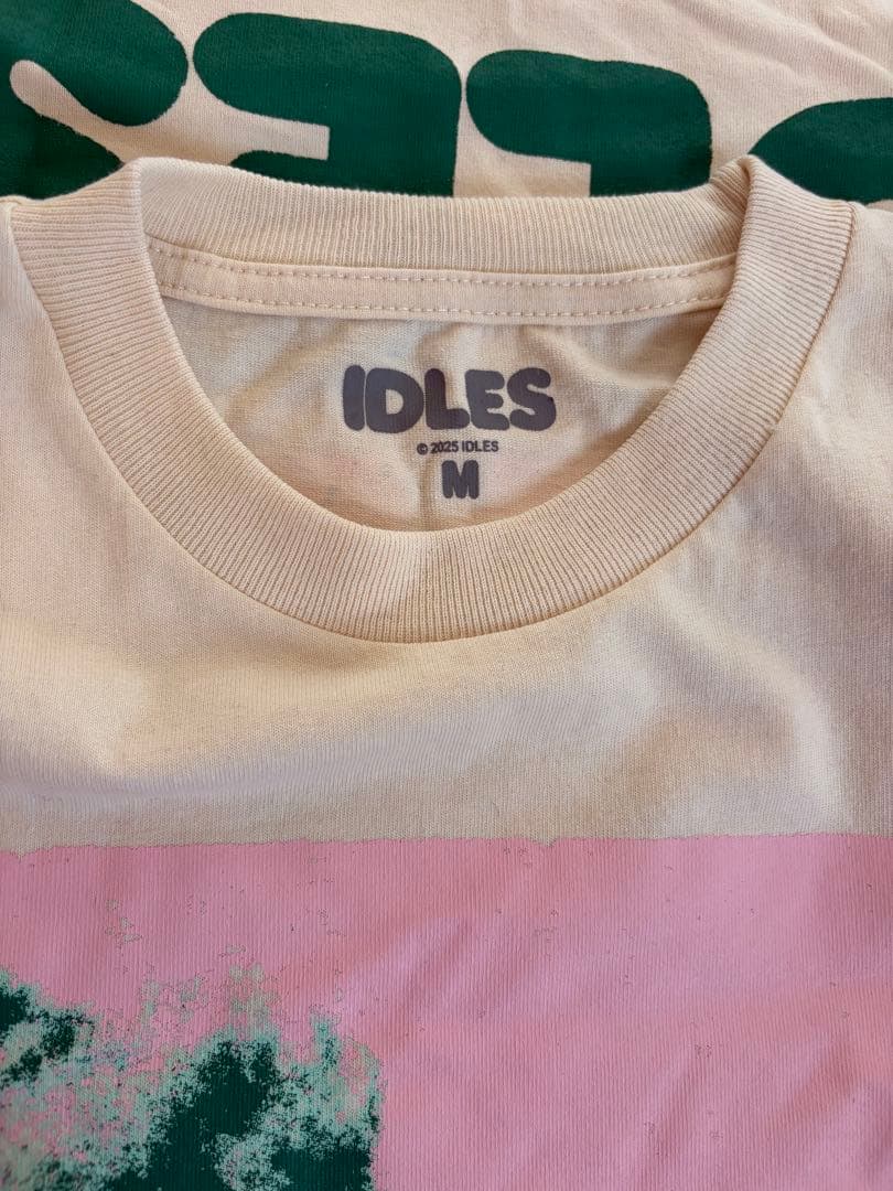 IDLES Tシャツ アイドルズ 2025 japan tour M 未着用