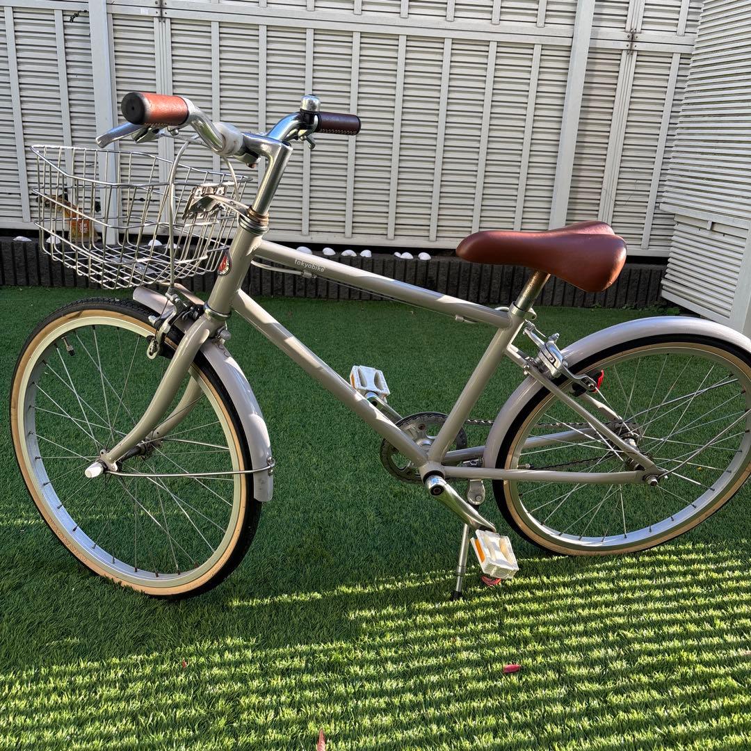 美品　TOKYOBIKE Jr. Comfy M アイボリー　3年利用