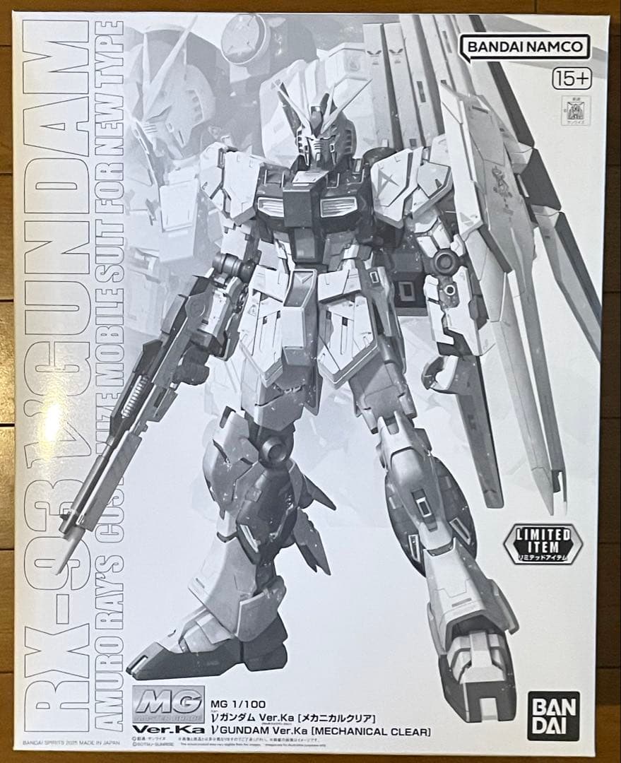 MG サザビー& νガンダムVer.Ka [メカニカルクリア]2体セット