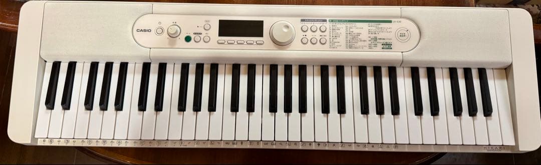 【美品】電子ピアノ CASIO Casiotone LK-530