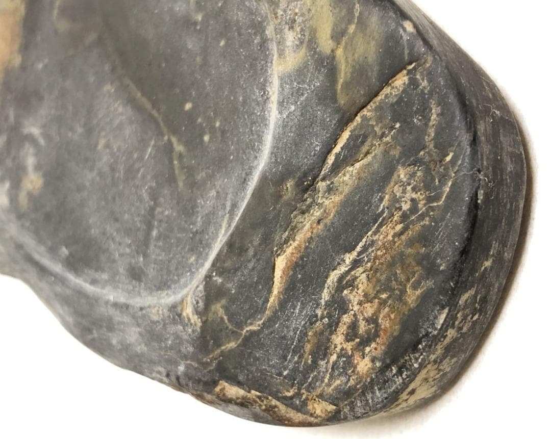 古石硯 唐木硯箱付き 書道用品 唐物 古美術品 古名硯 インテリアWWFT016