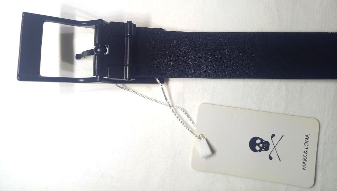 じん【最終価格】MARK&LONA スカル柄ベルト