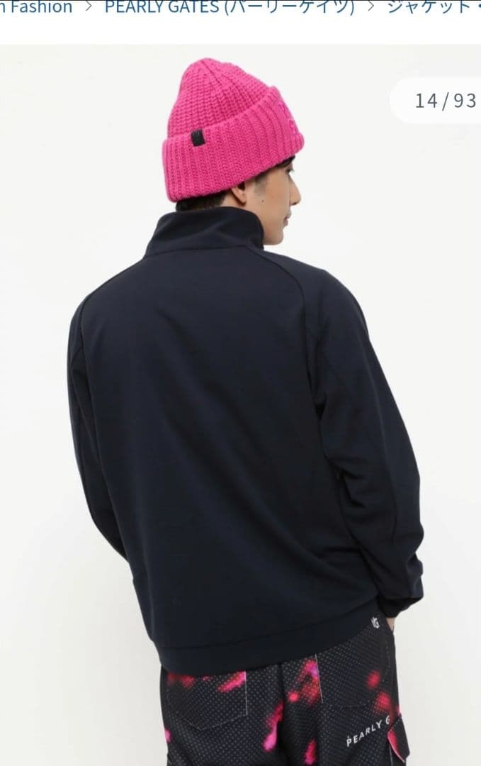 新品パーリーゲイツ】2WAYスニード Nyストレッチタフタ×ストレッチポンチ3L