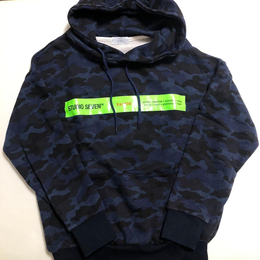 三代目 NAOTO STUDIO SEVEN 迷彩 パーカー