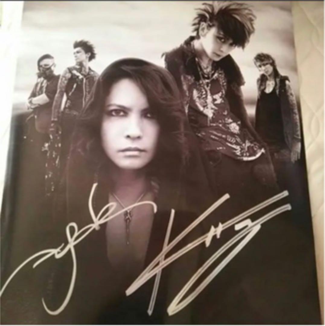 VAMPS 直筆サインポスター